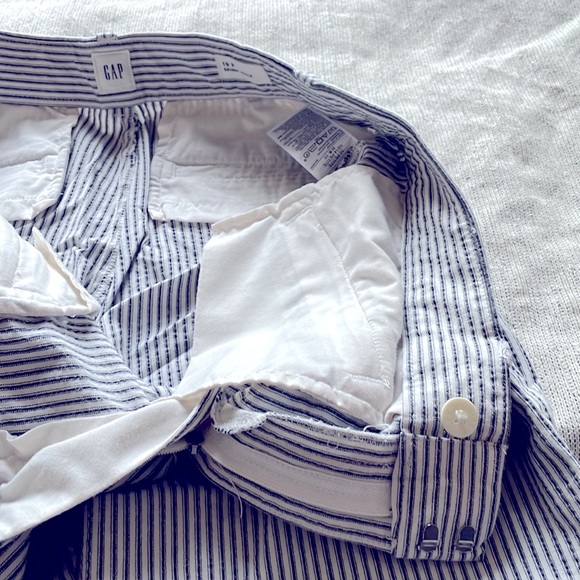 Gap Seersucker Skinny Ankle 10P EUC - Picture 3 of 4